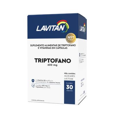 Suplemento Alimentar Lavitan Triptofano 30 Cápsulas
